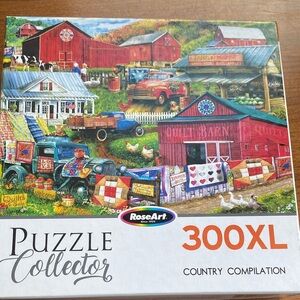 RoseArt Country Compilation Puzzle - 300XL Pieces